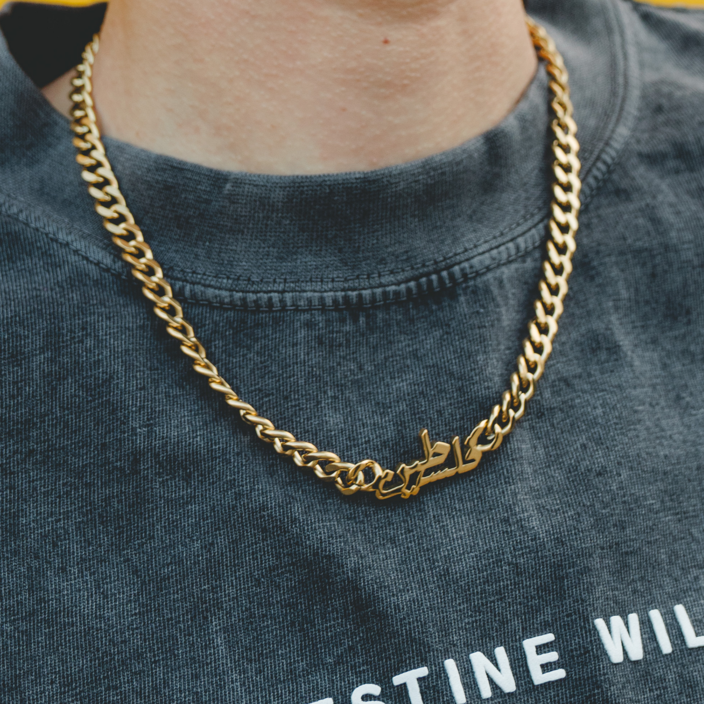 Filistin Necklace Gold