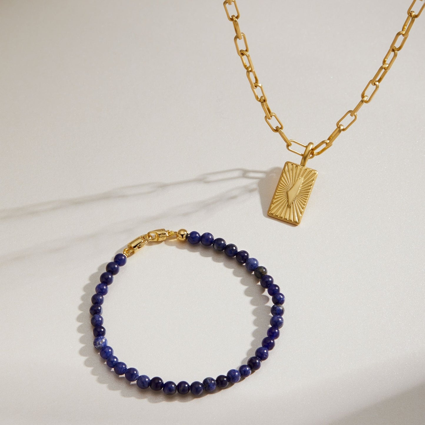 Ray of Palestine Necklace Gold