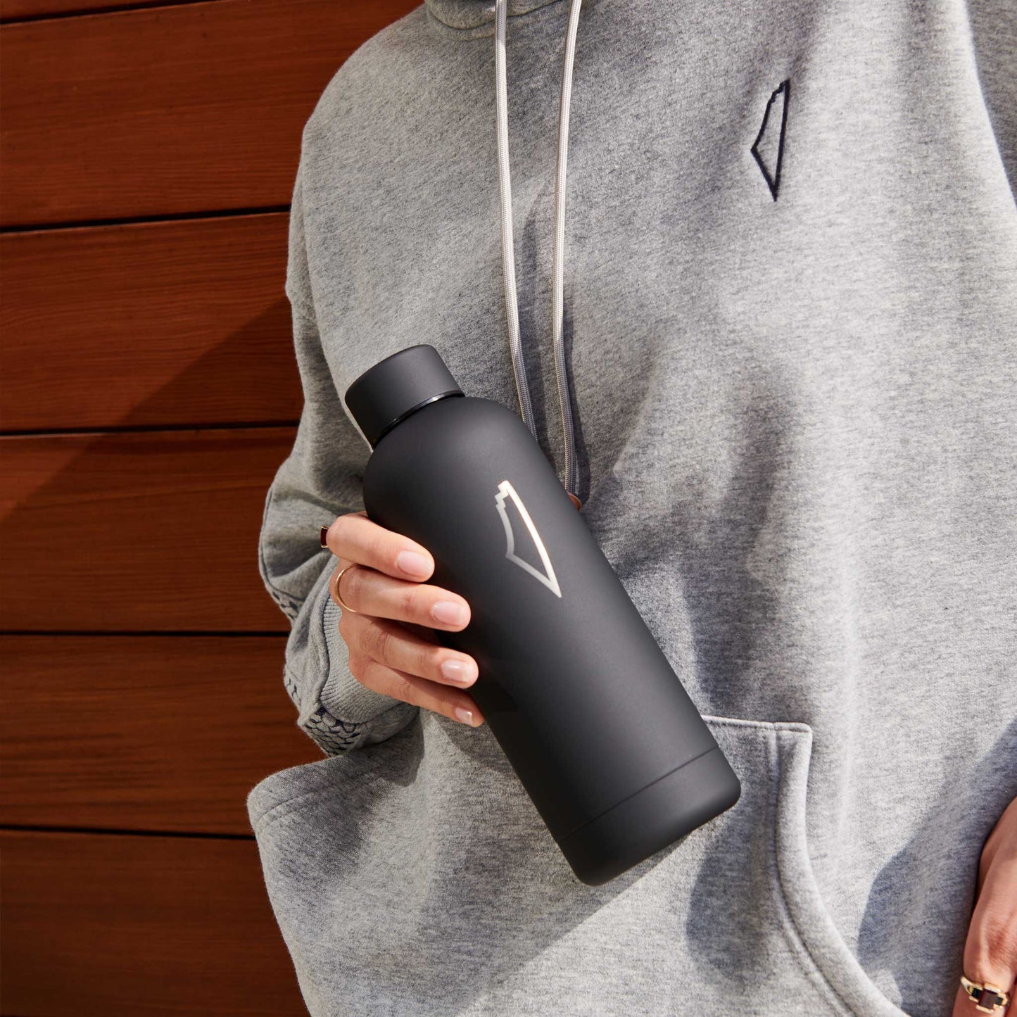 Stainless Steel Water Bottle Black