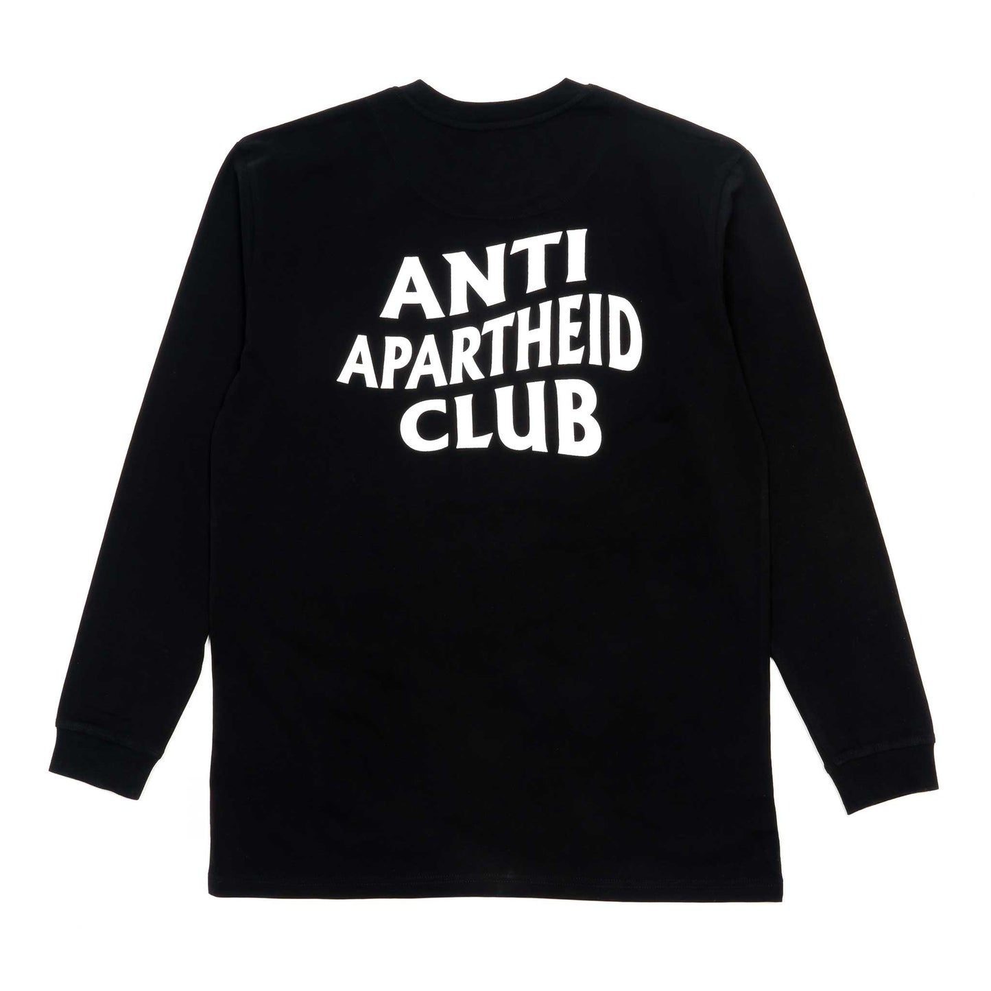 Anti-Apartheid Club Black Long Sleeve