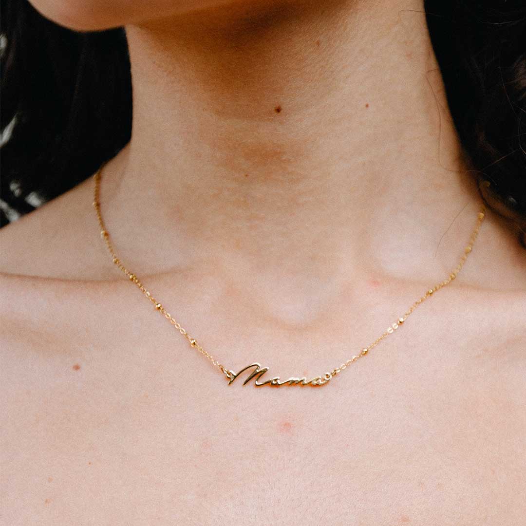 Mama Gold Necklace