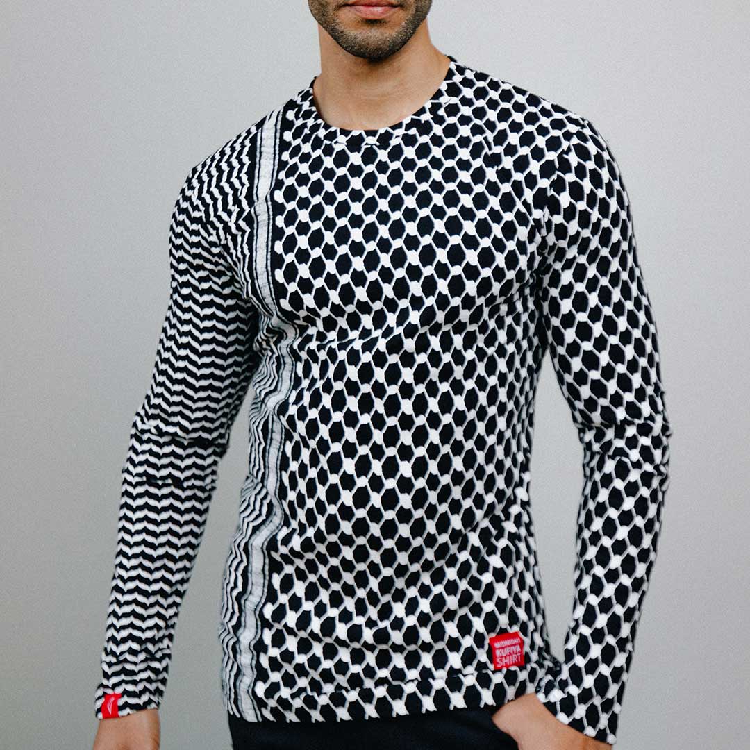Midnight Kufiya Long Sleeve