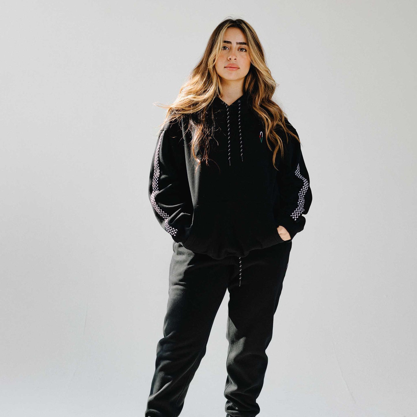 Midnight Kufiya Sweatsuit Set