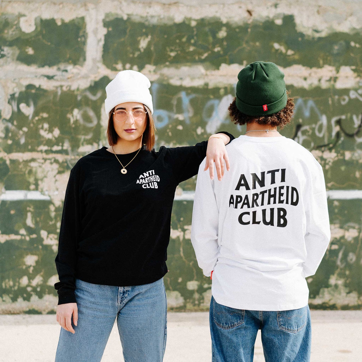 Anti-Apartheid Club Black Long Sleeve