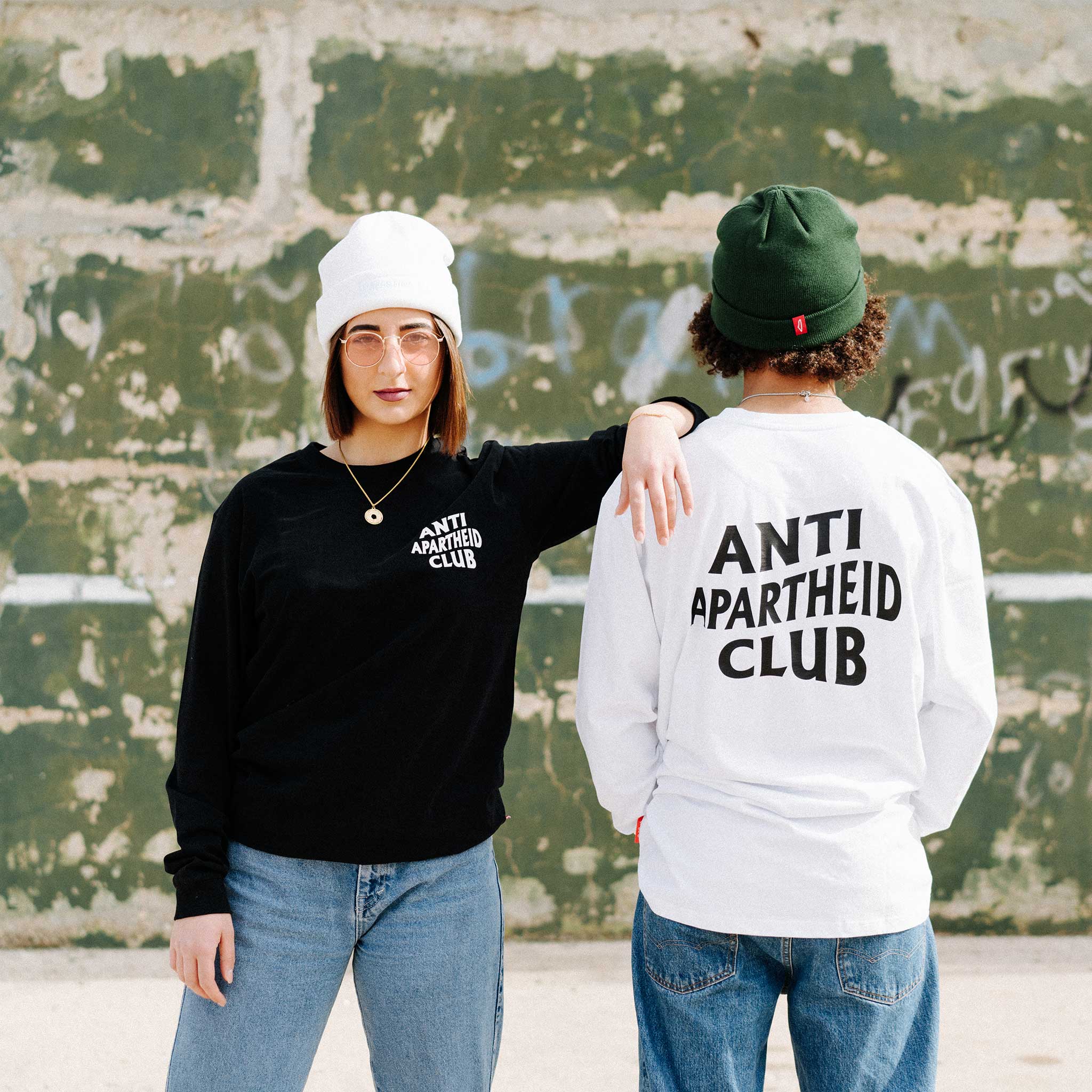 Anti-Apartheid Club White Long Sleeve
