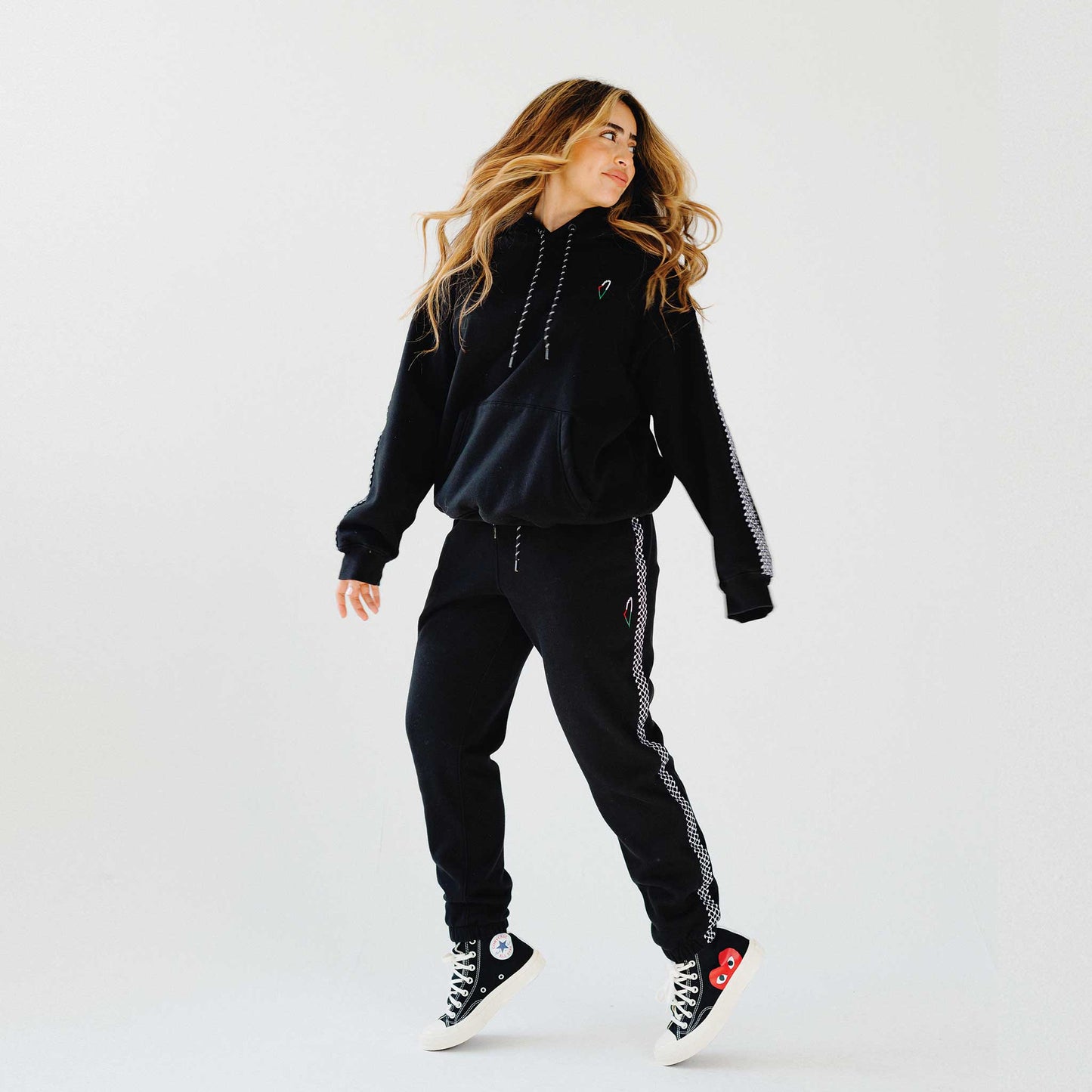 Midnight Kufiya Hoodie