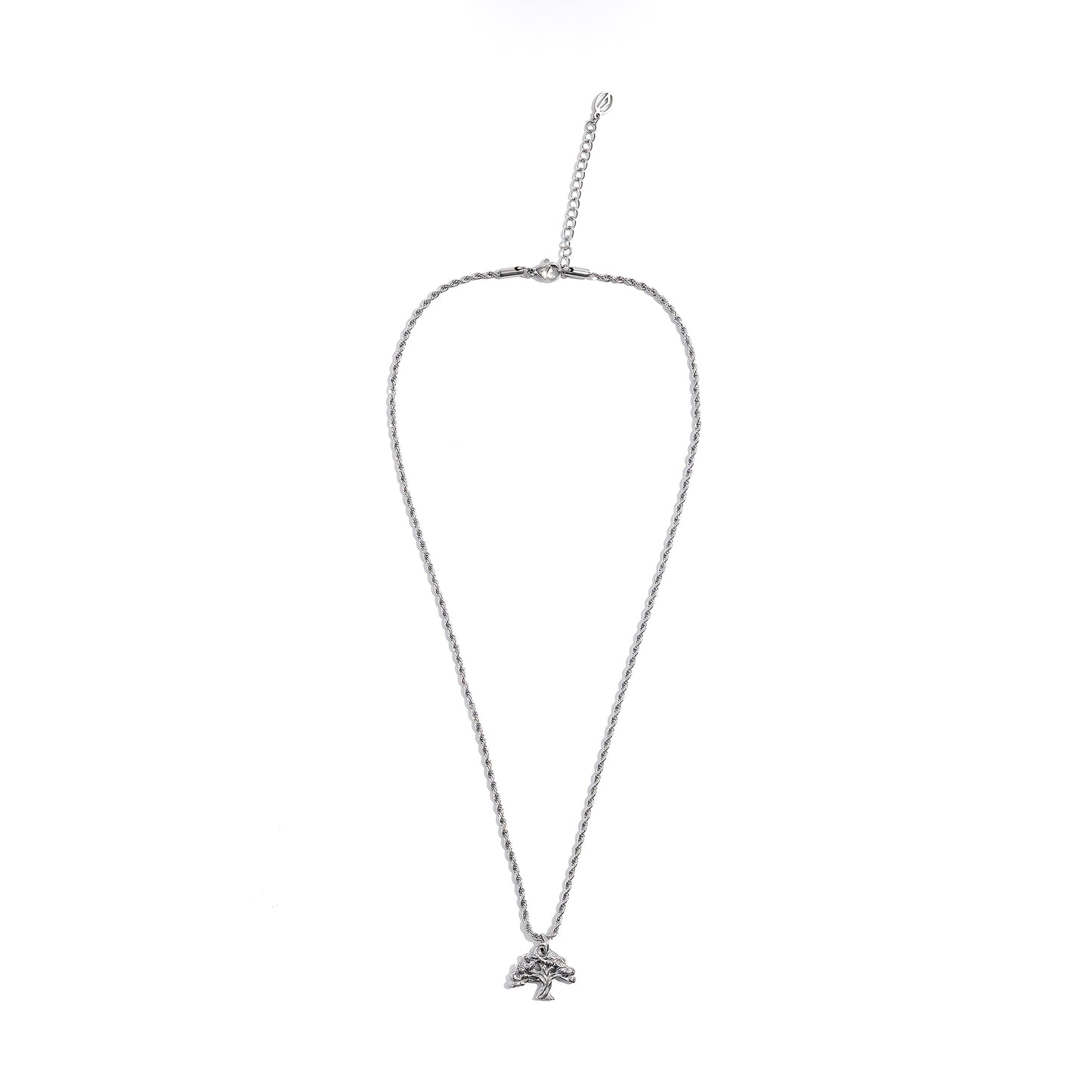 Olive Tree Silver Necklace