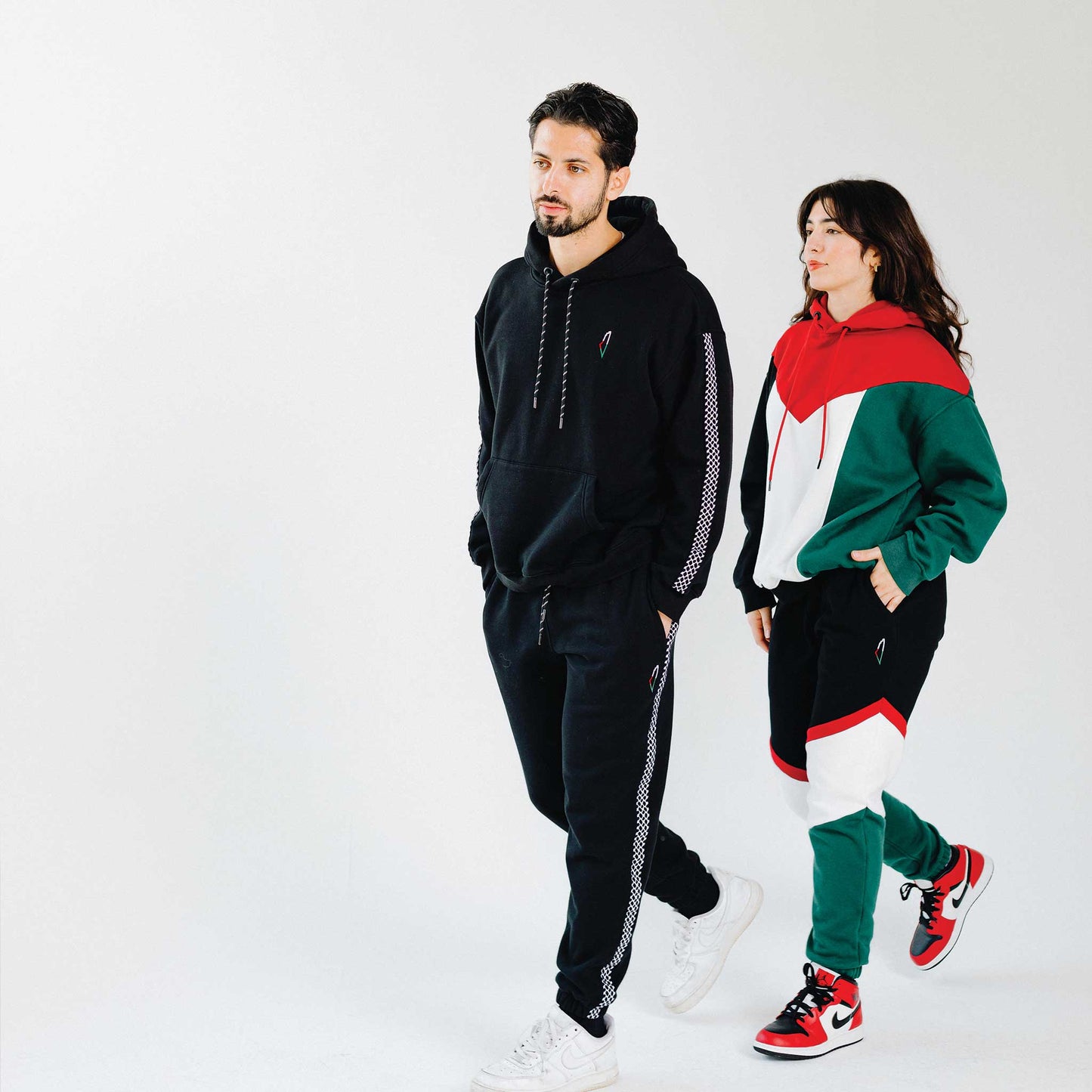 Midnight Kufiya Hoodie