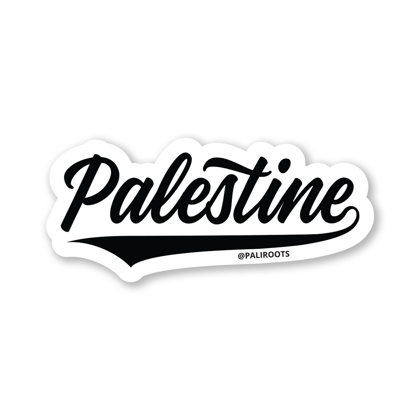 Palestine Type Sticker